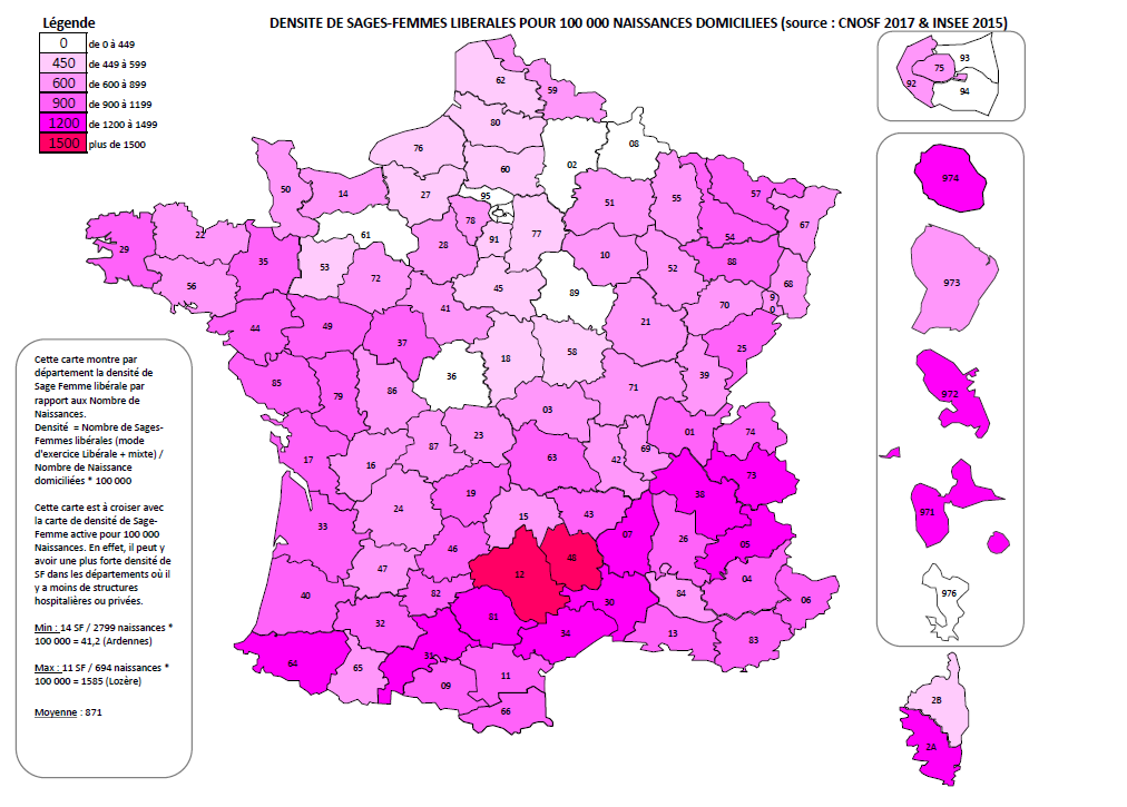 Donnees Demographiques De La Profession Conseil National De L Ordre Des Sages Femmes