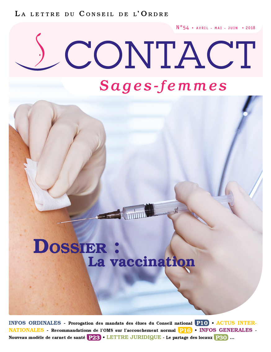 Contact sagesfemmes n° 54 Conseil national de l'Ordre des sagesfemmes